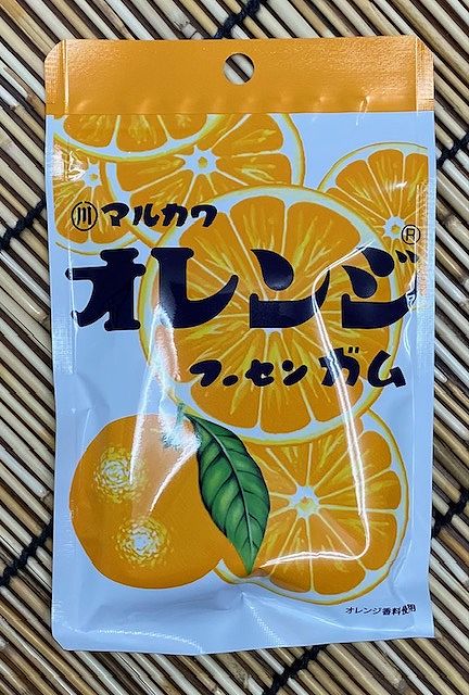 オレンジフーセンガム