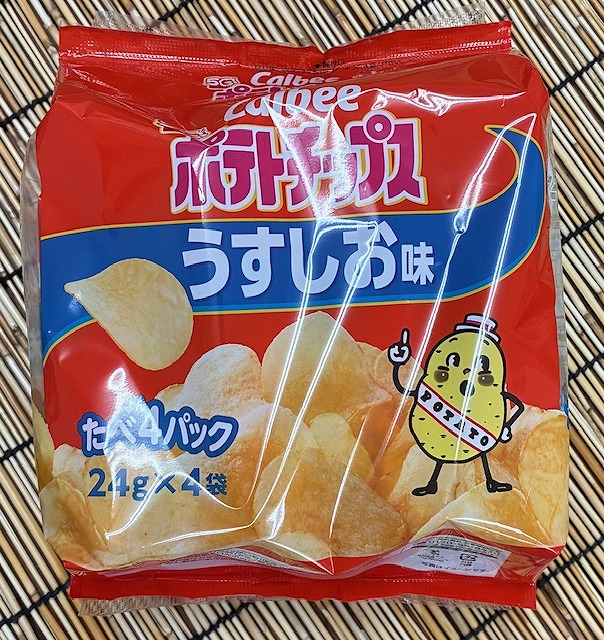 378円 ポテトチップスたべよんパック うすしお
