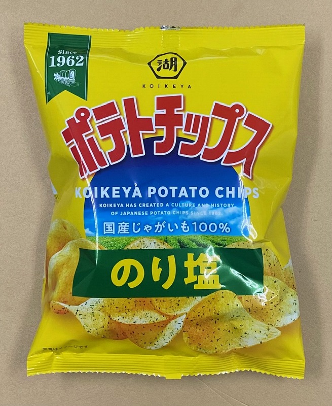 湖池屋ポテトチップス のり塩